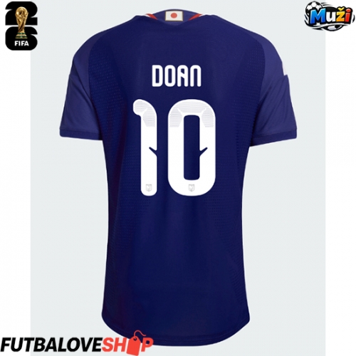 Dres Japonsko Ritsu Doan #10 Domáci MS 2026 Krátky Rukáv